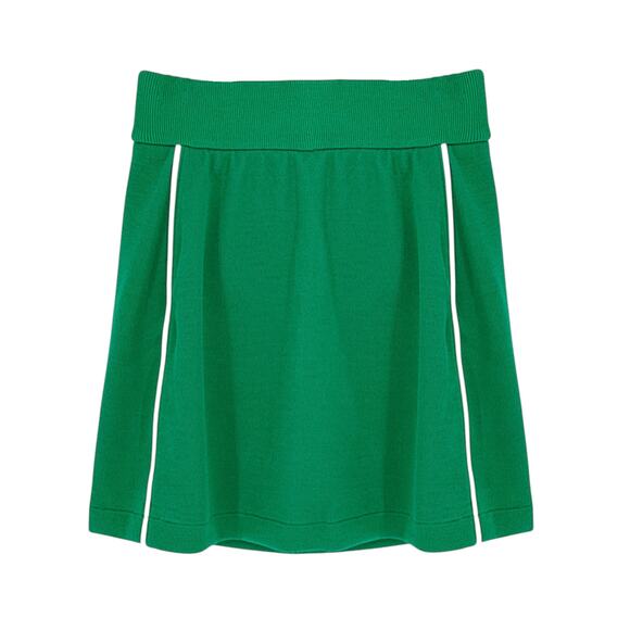 SPANX AirEssentials® Pique Skort in Field Green XS - Picture 1 of 9